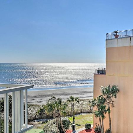Beachfront Condo In Myrtle Beach With Pool Access 외부 사진