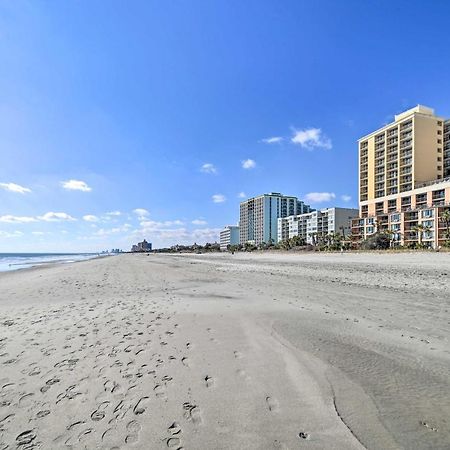 Beachfront Condo In Myrtle Beach With Pool Access 외부 사진
