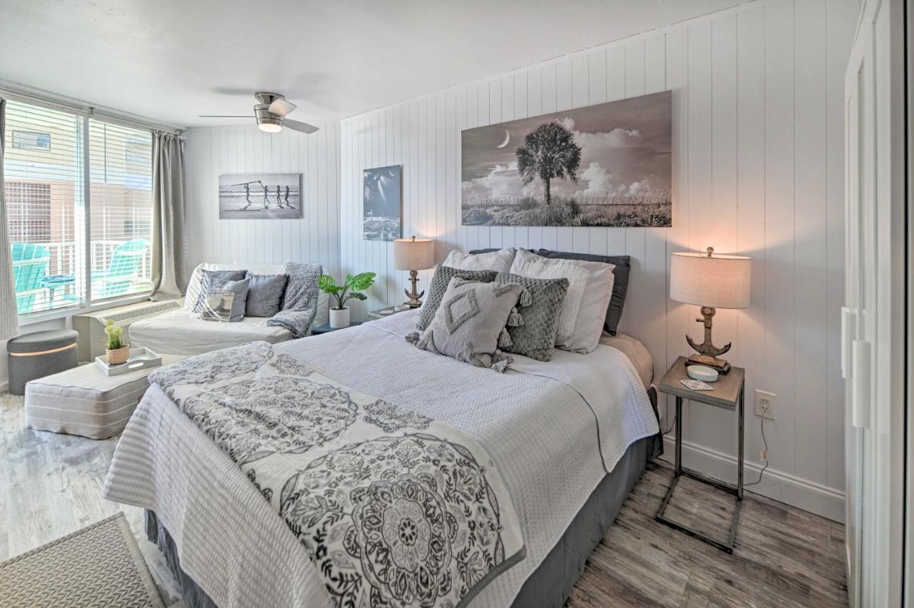 Beachfront Condo In Myrtle Beach With Pool Access 외부 사진