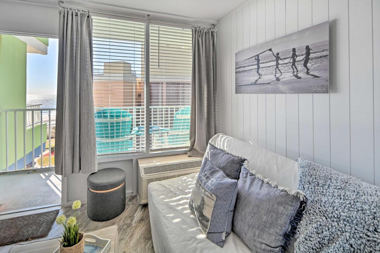 Beachfront Condo In Myrtle Beach With Pool Access 외부 사진