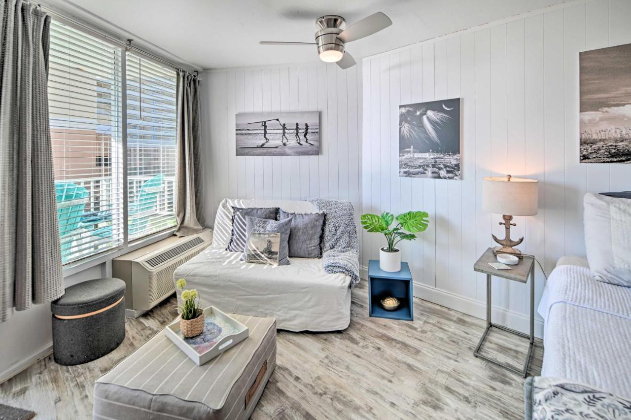 Beachfront Condo In Myrtle Beach With Pool Access 외부 사진