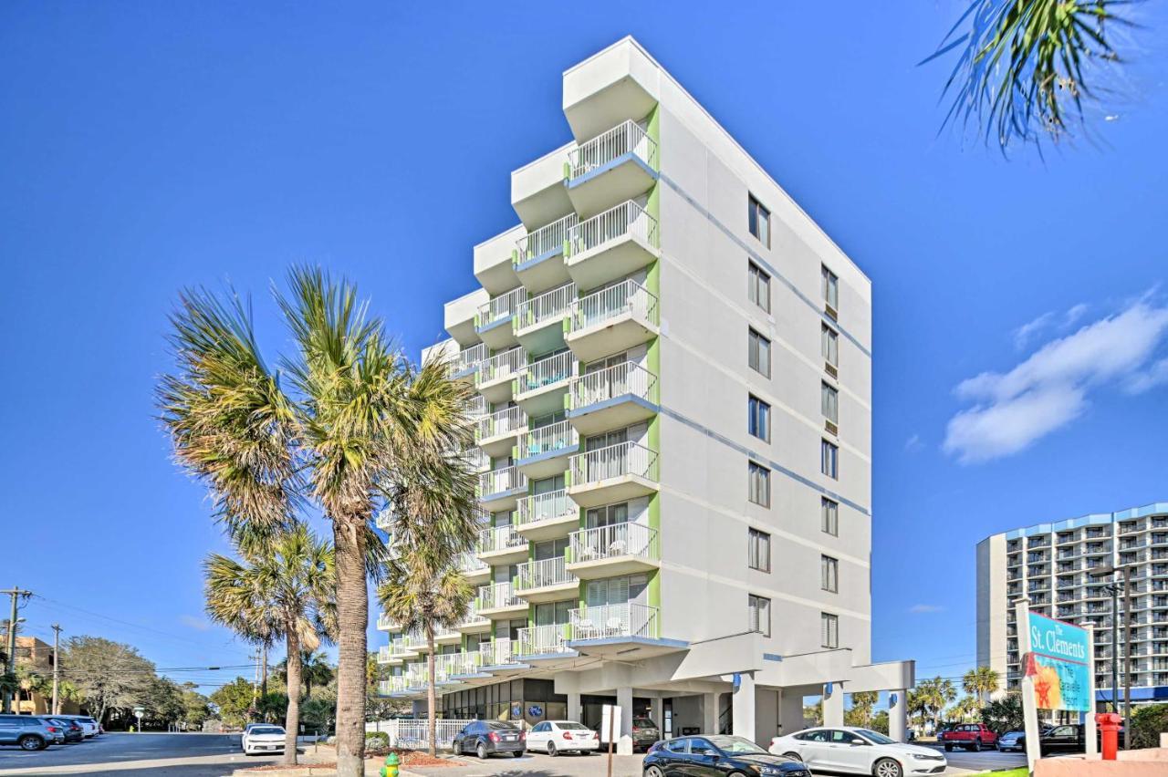 Beachfront Condo In Myrtle Beach With Pool Access 외부 사진