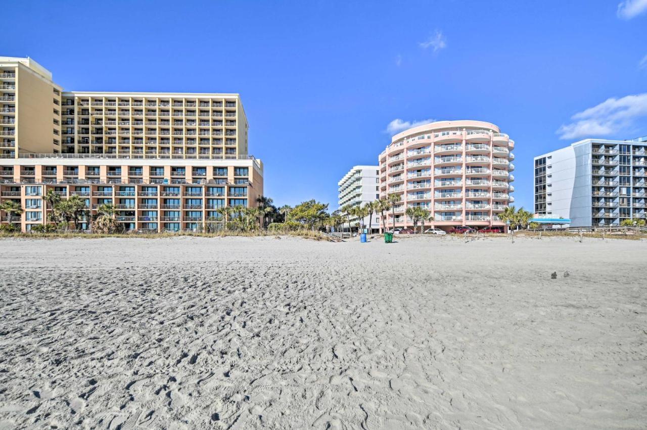 Beachfront Condo In Myrtle Beach With Pool Access 외부 사진