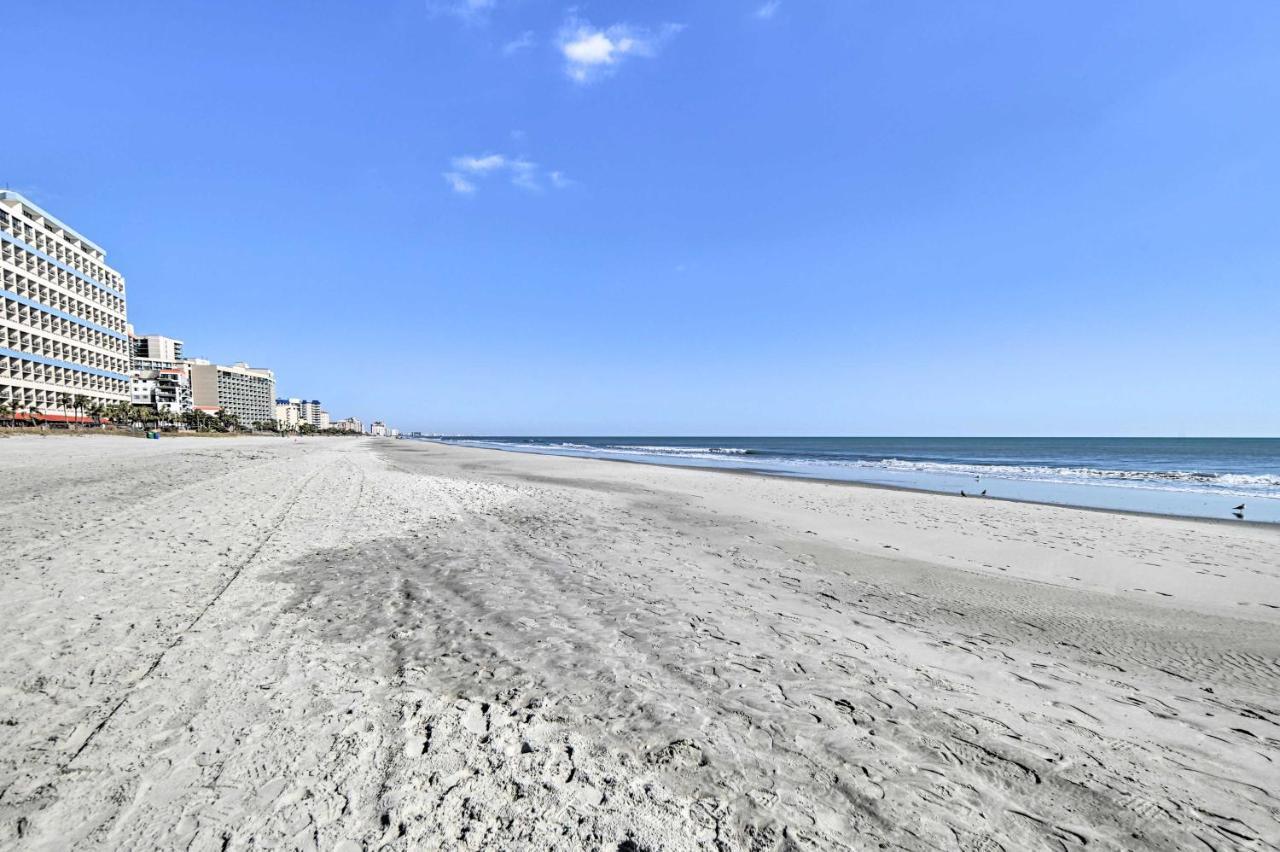 Beachfront Condo In Myrtle Beach With Pool Access 외부 사진