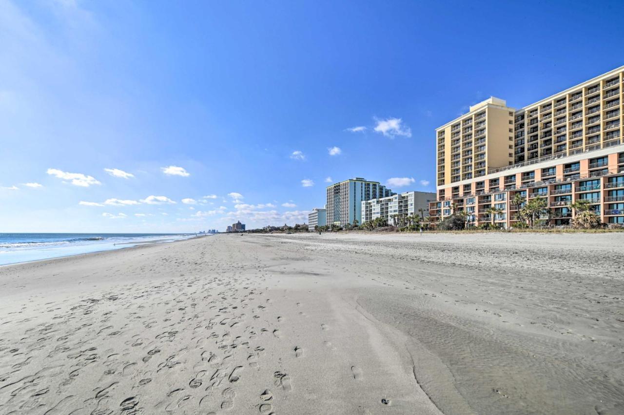 Beachfront Condo In Myrtle Beach With Pool Access 외부 사진